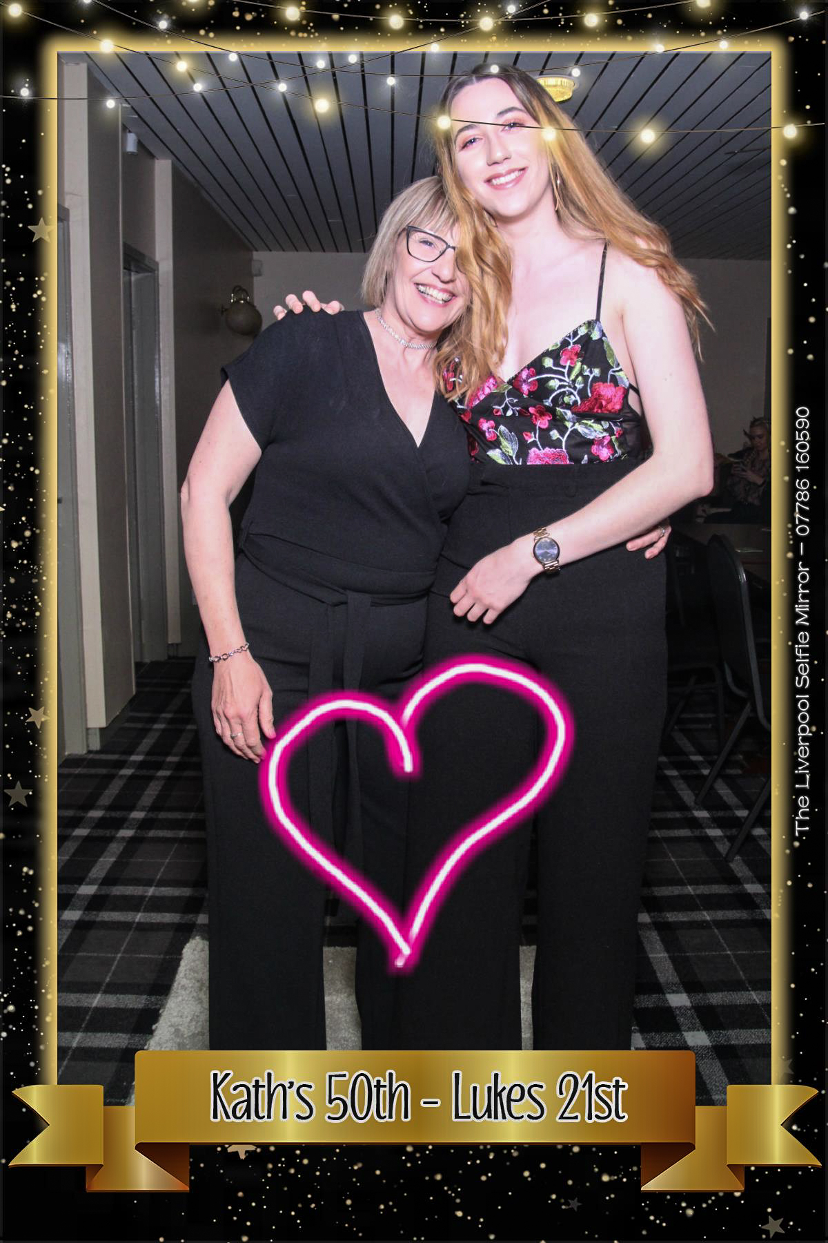 Kath is 50 & Luke is 21 | View more photos from the event at gallery.liverpoolselfiemirror.co.uk/u/LiverpoolSelfieMirror/Kath-is-50-Luke-is-21